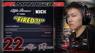 MY CAREER ON THE LINE F1 Manager 23  Part 22  Abu Dhabi GP [upl. by Yecac]