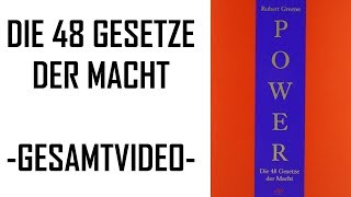 Die 48 Gesetze der Macht von Robert Greene  Komplettvideo [upl. by Ttiwed930]