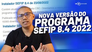 Atualização do Programa SEFIP 2022 Passo a passo para download e instalação [upl. by Rock]