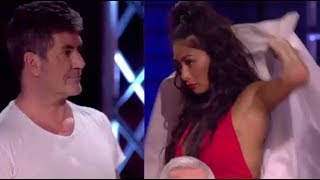 Nicole Sherzy STORMS OFF Stage After Simon Cowell Night of DRAMA  The X Factor UK [upl. by Cherian]