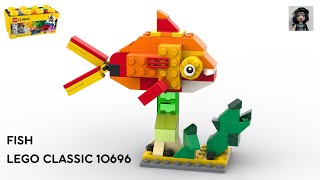 FISH Lego classic 10696 ideas How to build [upl. by Milde745]