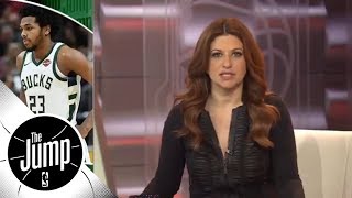 Rachel Nichols strong reaction to released footage from Sterling Brown incident  The Jump  ESPN [upl. by Aratak]