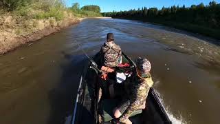 Pembina River Jet Boat [upl. by Aillil370]