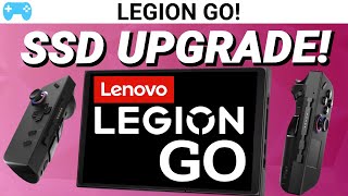 Lenovo Legion Go SSD upgrade guide up to 2tb all steps covered [upl. by Sybyl]