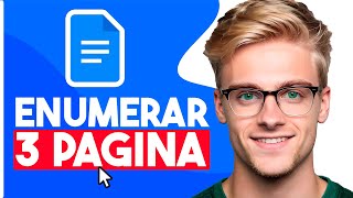 Cómo ENUMERAR PAGINAS en Google Docs a partir de la TERCERA HOJA [upl. by Navek869]