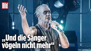 Wieder RammsteinEklat Lindemann singt Song plötzlich neu [upl. by Elias665]