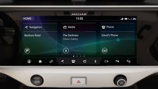 How to use Preconditioning and Timed Departure settings  Jaguar IPACE 19MY [upl. by Siseneg654]