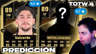 🟡PREDICCIÓN DEL TOTW 4  EQUIPO DE LA SEMANA 4  FC 25 ULTIMATE TEAM [upl. by Yejus]