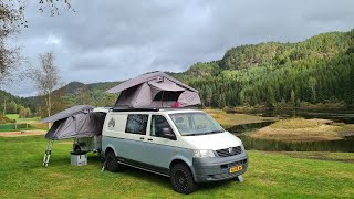 Wildkampeer roadtrip met een daktent in Noorwegen [upl. by Syman]