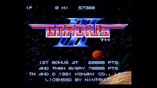 SNES Gradius III gameplay overview no commentary [upl. by Ydnarb]