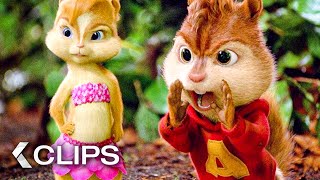 ALVIN AND THE CHIPMUNKS 4 The Road Chip All Clips 2015 [upl. by Supen150]