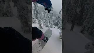 Riding the CAPITA Mega mercury POV snowboardingisfun montana snowboarding ⛽️ ❄️ 🏄‍♂️ [upl. by Camus776]