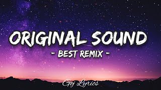 ORIGINAL SOUNDBEST REMIXGEJ LYRICS [upl. by Nine]