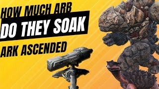 exactly how much do each soaker soak ARKSurvival ascended 2024 [upl. by Ykceb]