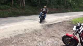 Wheelie fz6r [upl. by Ellezaj704]