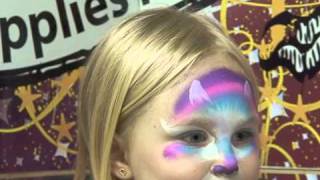 Rainbow Kitty Face Painting Tutorial [upl. by Eux]