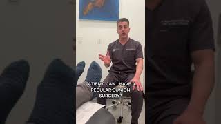 Foot Doctors Bizarre Bunion Surgery Refusal  What is He Doing Instead [upl. by Ylnevaeh]