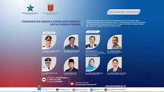 Peningkatan Indeks Literasi Masy Peresmian Gedung Layanan Perp Pengukuhan Bunda Literasi dan MoU [upl. by Dannie864]