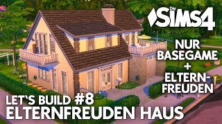 Die Sims 4 Haus bauen  Elternfreuden Familienhaus 8 Garten amp Bad deutsch [upl. by Manella]