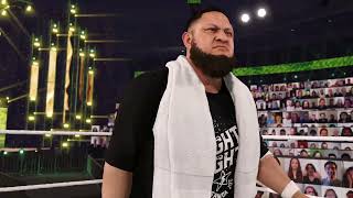 Samoa Joe Entrance  WWE 2K22 [upl. by Gennie]