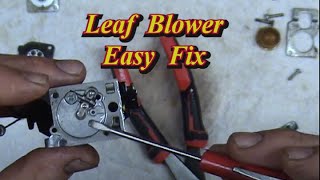 ECHO Blower Wont Start quotEasy Fixquot Carb kit Fuel Lines Primer Bulb Tuneup [upl. by Brynna753]