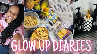 GLOW UP DIARIES  HEALTHY HABITS  MONTHLY GROCERIES  WHATS IN MY BAG and more  vlog  VLOG [upl. by Bithia954]