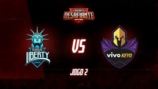 Circuito Desafiante 2019 2ª Etapa  Fase de Pontos  Havan Liberty x Vivo Keyd Jogo 2 [upl. by Aicilat]