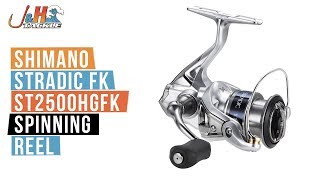 Shimano Stradic FK ST2500HGFK Spinning Reel  JampH Tackle [upl. by Barnaba]