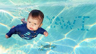 Teaching My Son To SWIM [upl. by Enavi]