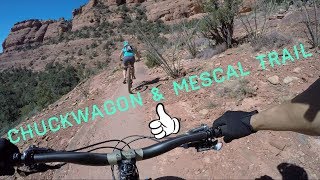 Mountain Biking with the Wife  Sedona AZ  Chuckwagon amp Mescal Trail [upl. by Morena]