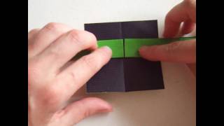 origami  modular  action origami  moving lizard  tutorial  dutchpapergirl [upl. by Aikin854]