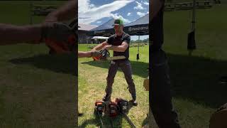 Tool Tuesday Husqvarna Chainsaw Lineup Challenge shorts husqvarna farming [upl. by Seel]