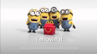 Minions McDonalds Ad  Im Lovin It Despicable Me 2 [upl. by Maisey]