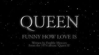 Queen  Funny How Love Is Official Lyric Video [upl. by Airakaz821]