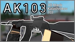 팬텀포스 총은 역시 무광흑색 Phantom Forces AK103 [upl. by Ariem]