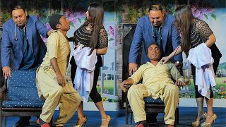 Rashid Kamal  Sonia Khan  Tasleem Abbas  New Punjabi Stage Drama Clip  Best Comedy 2024 [upl. by Ahsinej]