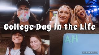 College Day in the Life  nursing class cricut crafts out with friends [upl. by Ronnholm]