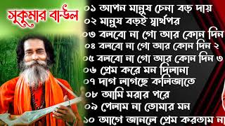 সবার পছন্দের সুকুমার বাউলের সেরা গান । SUKUMAR BAUL gaan baul song lalongiti dukhher gaan [upl. by Annissa801]