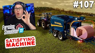 NIEUWE SATISFYING BALENPERS  Farming Simulator 22 107 Nederlands [upl. by Therron]