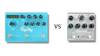 Strymon BigSky vs Source Audio Ventris [upl. by Ayenat]