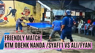 NANDA SYAFII VS ALIFYANPEMAINTENGAHMALAM tabletenis pingpong sports [upl. by Suqram]