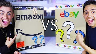 AMAZON MYSTERY BOX VS EBAY MYSTERY BOX OMG XBOX SERIES X EPIC CHALLENGE  GIVEAWAY [upl. by Aicelef169]