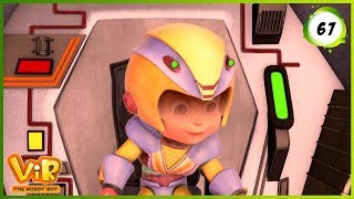 Vir The Robot Boy  Earth in Trouble  Action cartoons for Kids  3D cartoons [upl. by Gabbie]