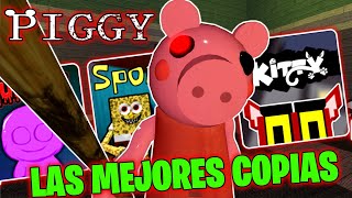 ESTAS SON LAS MEJORES COPIAS DE PIGGY PARTE 1 😱 ROBLOX [upl. by Paehpos]