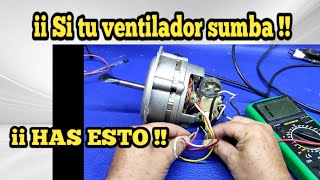 Reparar BOBINA abierta de VENTILADOR que SUMBA  una alternativa [upl. by Kaja]