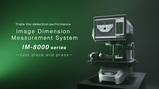 Measurement Tool  Image Dimension Measurement System  Shadowgraph  KEYENCE IM8000 Series [upl. by Ressay]