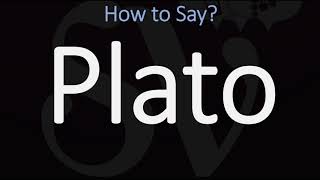 How to Pronounce Plato CORRECTLY [upl. by Pickford164]