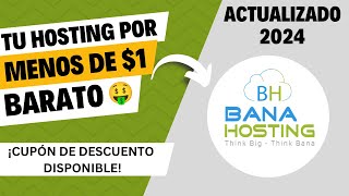 🌍 Cómo COMPRAR un Hosting en Banahosting 2024 BARATO  TUTORIAL 2023 ACTUALIZADO [upl. by Sisson118]