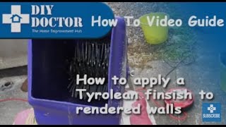 How to apply a Tyrolean Finish [upl. by Anirrok]