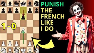 How to PUNISH THE FRENCH DEFENSE  Chess Rating Climb 2000 to 2100 [upl. by Audrye]